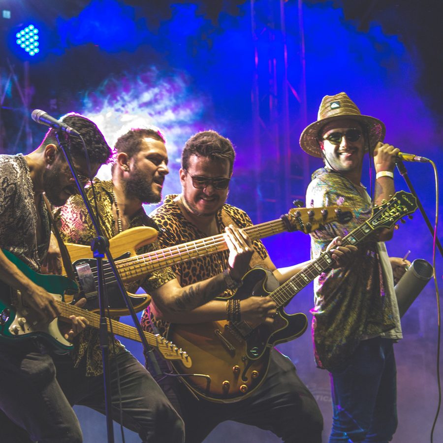 La Fragua tocando en vivo